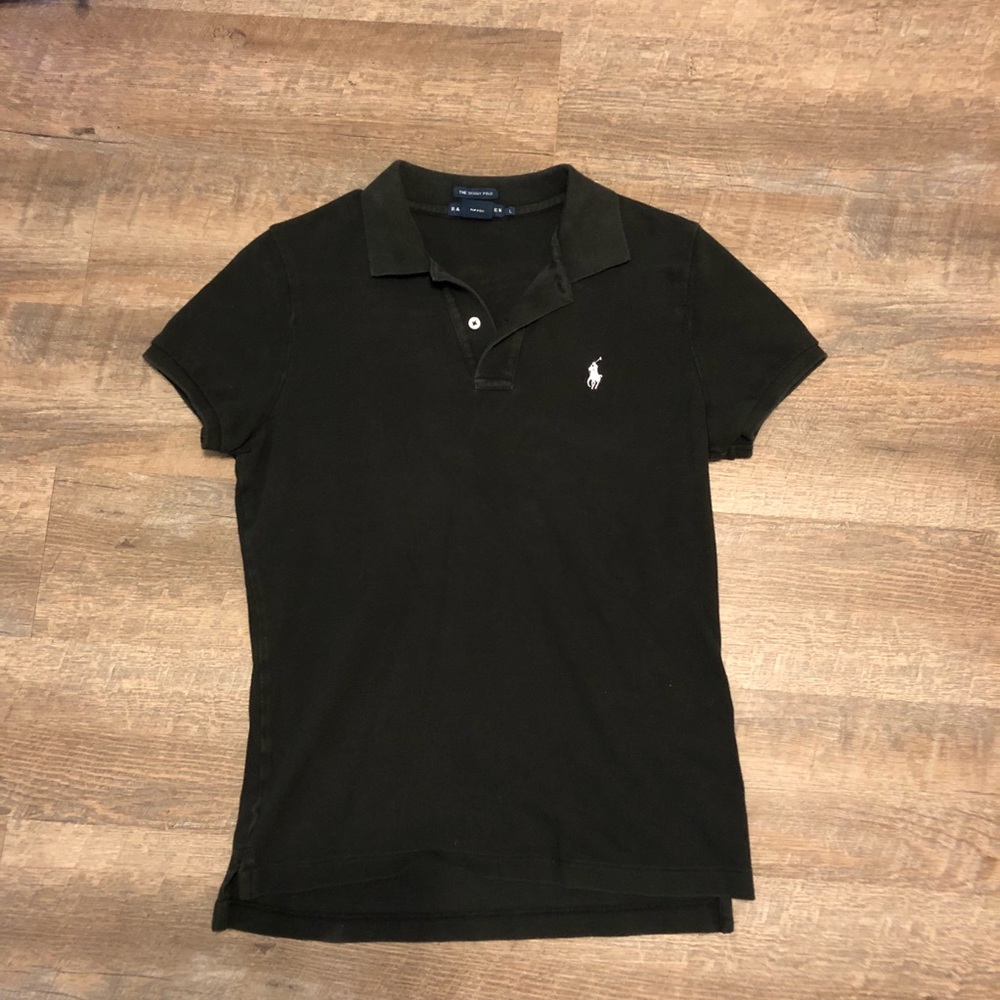 Black Ralph Lauren Short Sleeve Polo